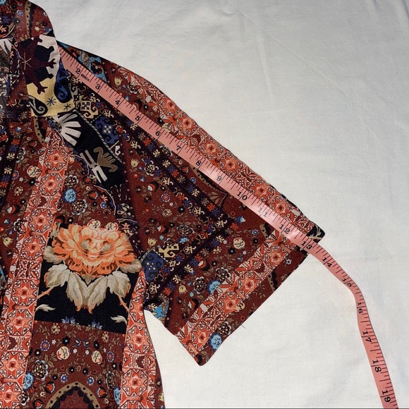 TOPSHOP BUTTON DOWN BLOUSE - Picture 8 of 8